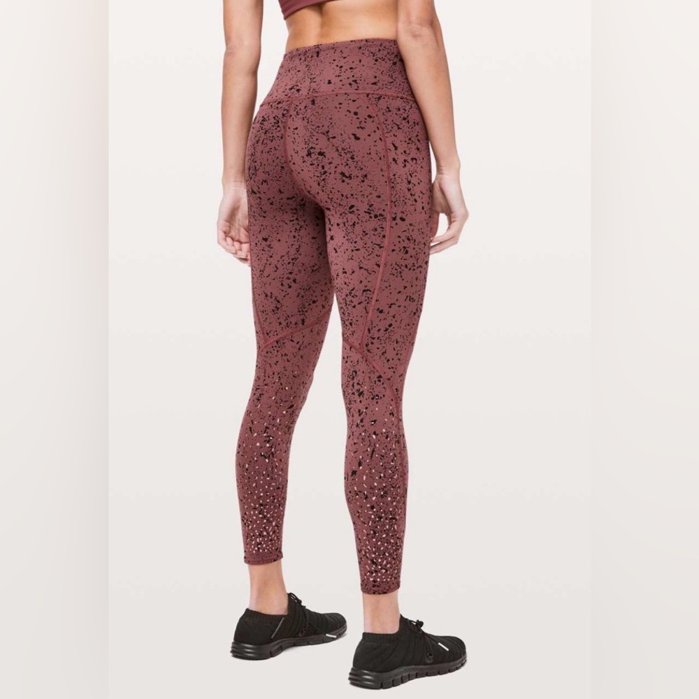 Lululemon x Soulcycle To The Beat Tight Reflective 24" * RARE!